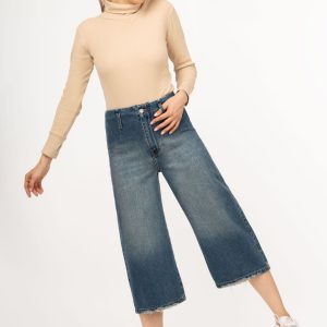 شلوار جین واید لگ