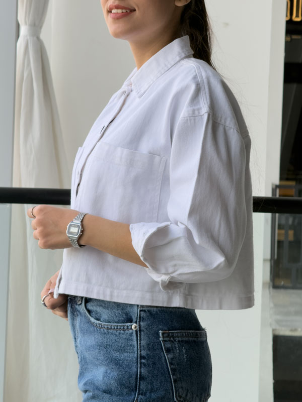 کراپ کت کتان 0092 2