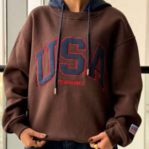 دورس کلاه دار USA 8002 قهوه ای